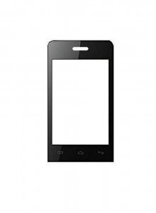 Replacement Front Glass For Micromax Bolt A066 White By - Maxbhi.com