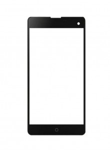 Replacement Front Glass For Elephone G7 Black By - Maxbhi.com
