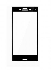 Replacement Front Glass For Sony Xperia X Compact Black By - Maxbhi.com