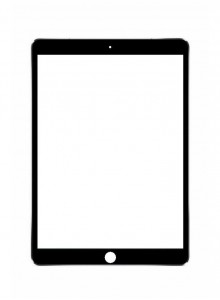 Replacement Front Glass For Apple Ipad Air 16gb Cellular Silver By - Maxbhi.com