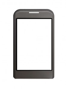 Replacement Front Glass For Htc T Mobile Drea160 White By - Maxbhi.com