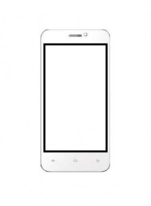 Replacement Front Glass For Iball Andi 4.5 Ripple 2g White By - Maxbhi.com