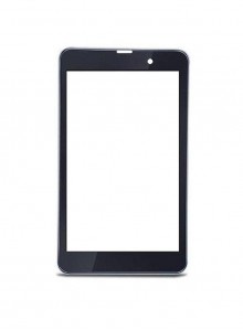 Replacement Front Glass For Iball Slide Wings White By - Maxbhi.com