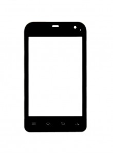 Replacement Front Glass For Motorola Defy Mini Xt321 White By - Maxbhi.com