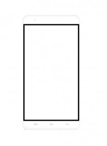 Replacement Front Glass For Gretel A6 White By - Maxbhi.com