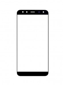 Replacement Front Glass For Leagoo S8 Black By - Maxbhi.com
