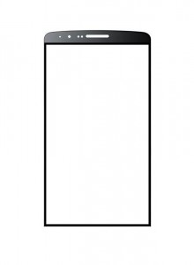 Replacement Front Glass For Lg G3 Duallte 16gb White By - Maxbhi.com
