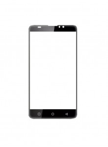 Replacement Front Glass For White Cherry Mi4 Black By - Maxbhi.com