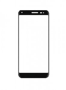 Replacement Front Glass For Blu Studio View Black By - Maxbhi.com