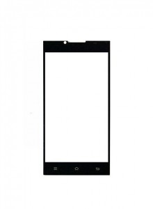 Replacement Front Glass For Doogee Dg2014 Black By - Maxbhi.com