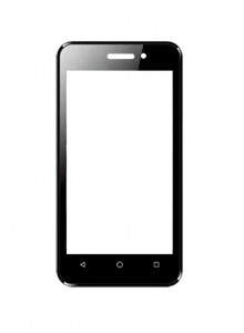 Replacement Front Glass For Yezz Go 1 White By - Maxbhi Com
