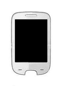 Lcd With Touch Screen For Spice M5500 White By - Maxbhi.com