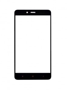 Replacement Front Glass For Xiaomi Redmi Note Prime Silver By - Maxbhi.com