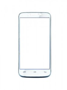 Replacement Front Glass For Xolo Q1000 White By - Maxbhi.com