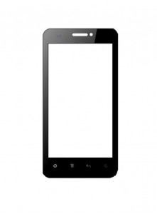 Replacement Front Glass For Xolo B700 Black By - Maxbhi.com