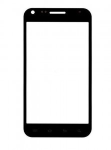 Replacement Front Glass For Samsung Epic Touch 4g Black By - Maxbhi.com