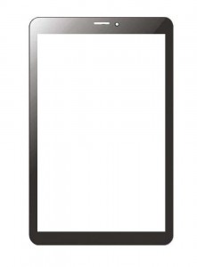 Replacement Front Glass For Intex Ibuddy Connect Ii 3g Black By - Maxbhi.com