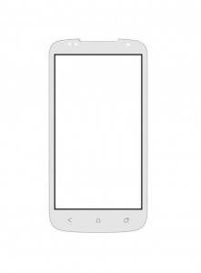 Replacement Front Glass For Croma Crcb2093 White By - Maxbhi.com