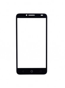 Replacement Front Glass For Alcatel Fierce Xl Black By - Maxbhi.com