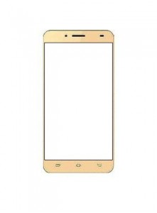 Replacement Front Glass For Ziox Astra Young Pro Gold By - Maxbhi.com