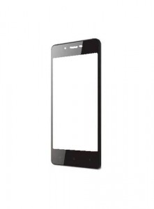 Replacement Front Glass For Reach Sense 450 Black By - Maxbhi.com