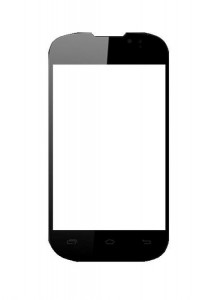 Replacement Front Glass For Magicon M2 Elegnate Black By - Maxbhi.com