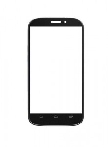 Replacement Front Glass For Zte Grand X Plus Z826 Silver By - Maxbhi.com