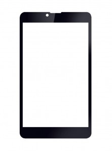 Replacement Front Glass For Iball Slide Blaze V4 Black By - Maxbhi Com