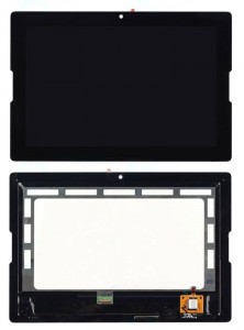 Lcd With Touch Screen For Lenovo A1070 A7600 Black By - Maxbhi Com