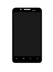 Lcd With Touch Screen For Olive Vsw520 Black By - Maxbhi.com
