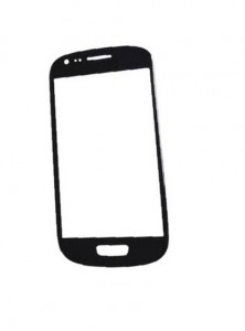Replacement Front Glass For Samsung Galaxy S3 Mini Blue By - Maxbhi.com