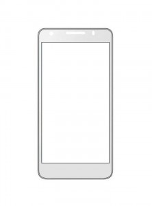 Replacement Front Glass For Intex Cloud M6 16gb White By - Maxbhi.com