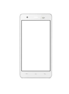 Replacement Front Glass For Lava P7 White By - Maxbhi.com