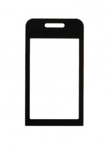 Replacement Front Glass For Samsung S5233 Pink By - Maxbhi.com