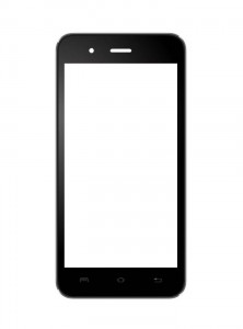 Replacement Front Glass For Lava Iris Atom X Black By - Maxbhi.com