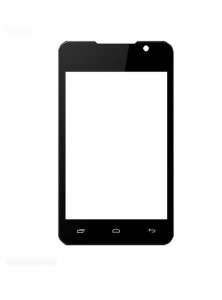 Replacement Front Glass For Lava Iris 349s White By - Maxbhi.com
