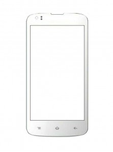 Replacement Front Glass For Intex Cloud Pace White By - Maxbhi.com