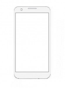 Replacement Front Glass For Intex Aqua I6 White By - Maxbhi.com