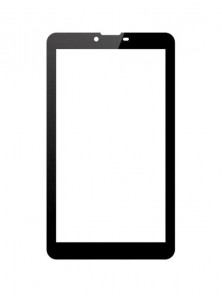 Replacement Front Glass For Penta Tpad Ws704dx Red By - Maxbhi.com
