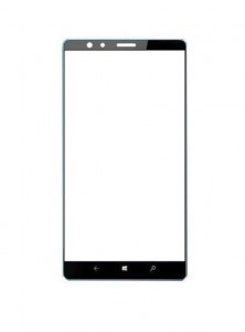 Replacement Front Glass For Microsoft Surface Phone Black By - Maxbhi.com