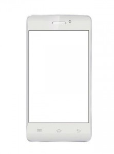 Replacement Front Glass For Iball Andi4p Ips Gem White By - Maxbhi.com