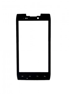 Replacement Front Glass For Motorola Droid Razr Maxx Black By - Maxbhi.com