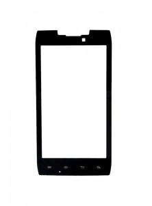 Replacement Front Glass For Motorola Razr Maxx Black By - Maxbhi.com