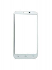 Replacement Front Glass For Alcatel One Touch Pop C9 White By - Maxbhi.com