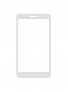 Touch Screen Digitizer For Huawei Mediapad T1 7.0 Plus Silver By - Maxbhi.com