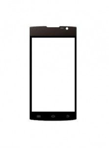 Replacement Front Glass For Torque Droidz Wave Black By - Maxbhi.com