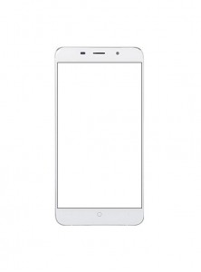 Replacement Front Glass For Scosmos Pi White By - Maxbhi.com