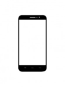 Replacement Front Glass For Videocon A 55q Hd White By - Maxbhi.com