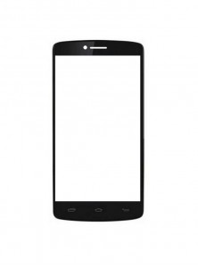 Replacement Front Glass For Prestigio Multiphone 5550 Duo Blue By - Maxbhi.com