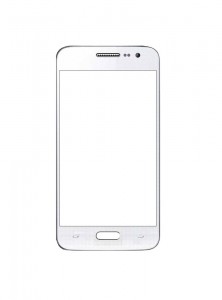 Replacement Front Glass For Vox Mobile Kick K5 White By - Maxbhi.com